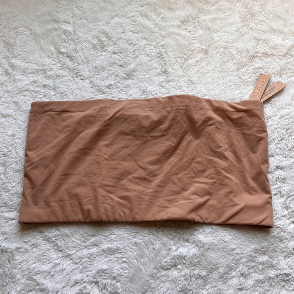 SKIMS Women's Fits Everybody Bandeau Bra Ochre BR-BND-2026 Size 4X NWT